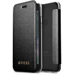 Kup Etui Guess GUFLBKP7LIGLTBK Apple iPhone 8/7 Plus black/czarny book Iridescent - GUE1649BLK - {ean13} - Sklep Home Screen