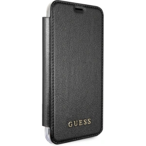 Kup Etui Guess GUFLBKP7LIGLTBK Apple iPhone 8/7 Plus black/czarny book Iridescent - GUE1649BLK - {ean13} - Sklep Home Screen