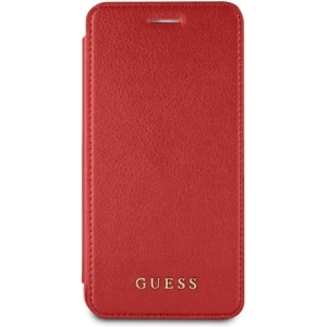 Kup Etui Guess GUFLBKP7LIGLTRE Apple iPhone 8/7 Plus red/czerwony book Iridescent - GUE1650RED - {ean13} - Sklep Home Screen