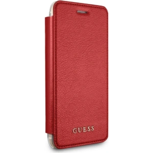 Kup Etui Guess GUFLBKP7LIGLTRE Apple iPhone 8/7 Plus red/czerwony book Iridescent - GUE1650RED - {ean13} - Sklep Home Screen