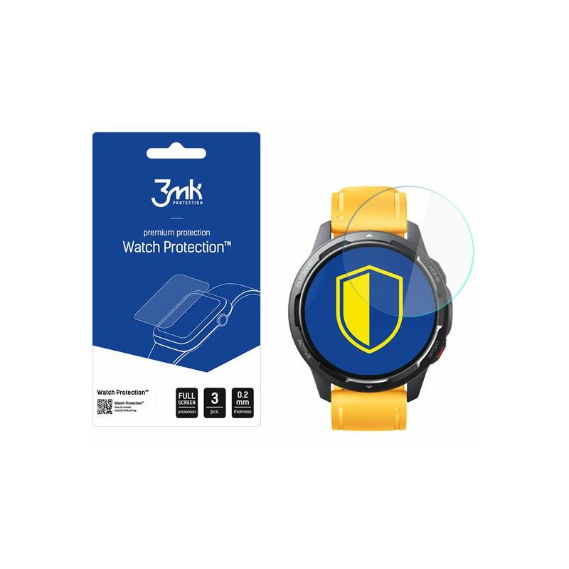 Szkło hybrydowe 3MK FlexibleGlass Watch Protection Xiaomi Watch S1 Active