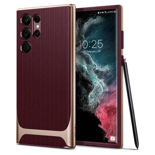 Buy Spigen Neo Hybrid Samsung Galaxy S22 Ultra Burgundy - SPN2196BRG - {ean13} - Home Screen Store Europe