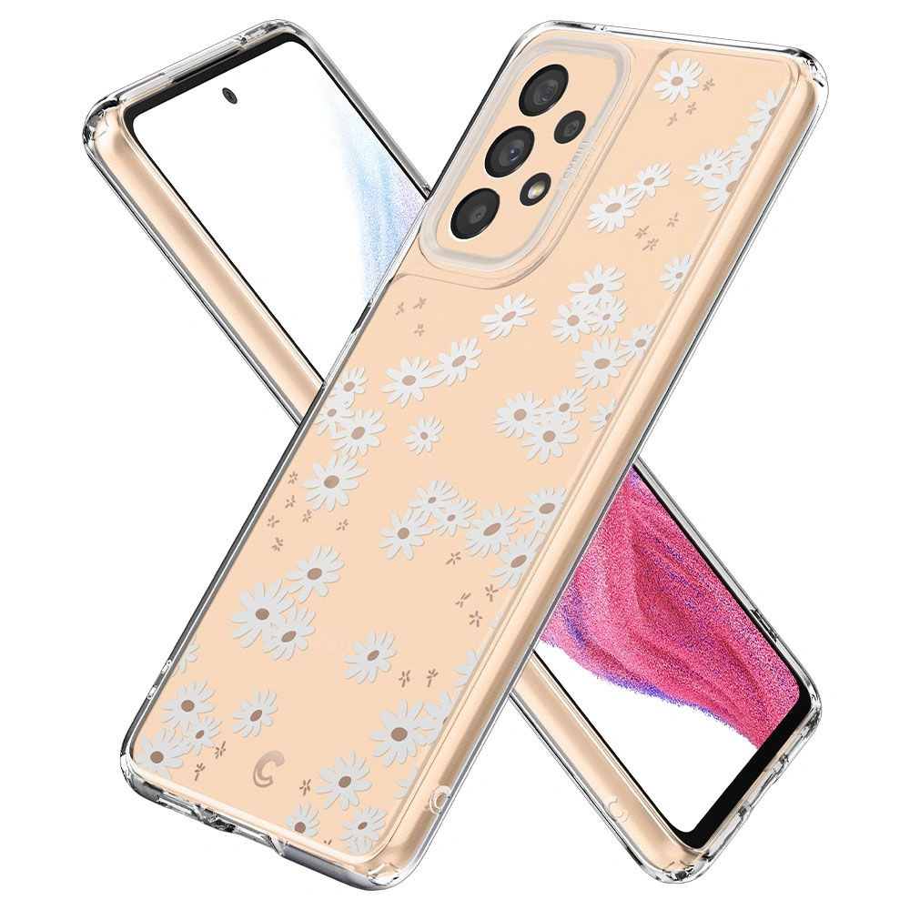 Etui Spigen Cyrill Cecile Samsung Galaxy A53 5G White Daisy