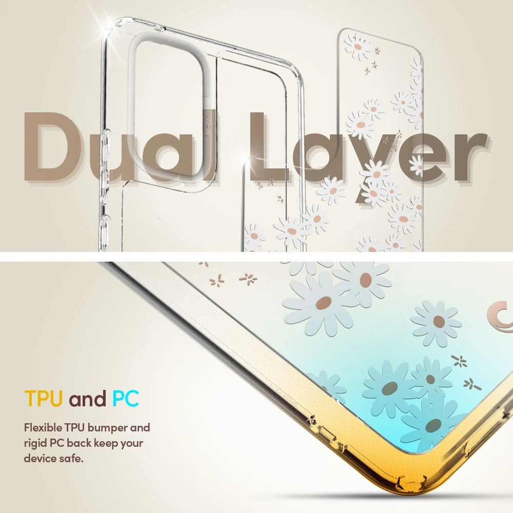 Etui Spigen Cyrill Cecile Samsung Galaxy A53 5G White Daisy