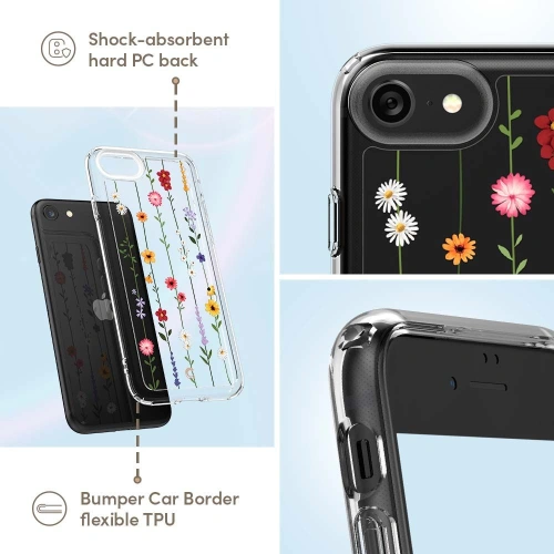 Kup Case Spigen Cyrill Cecile Apple iPhone SE 2022/SE 2020/8/7 Blumen Garten - SPN2198FLOGAR - {ean13} - Sklep Home Screen