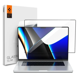 Kup Szkło hartowane Spigen Glas.TR Apple MacBook Pro 16 2021-2023 Black - SPN2201BLK - {ean13} - Sklep Home Screen