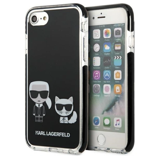 Kup Etui Karl Lagerfeld KLHCI8TPEKCK Apple iPhone SE 2022/SE 2020/8/7 hardcase černý/black Karl&Choupette - KLD880BLK - {ean13} - Sklep Home Screen