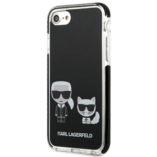 Kup Etui Karl Lagerfeld KLHCI8TPEKCK Apple iPhone SE 2022/SE 2020/8/7 hardcase černý/black Karl&Choupette - KLD880BLK - {ean13} - Sklep Home Screen