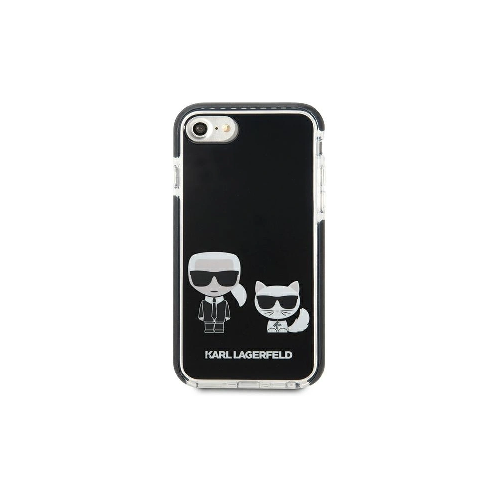 Etui Karl Lagerfeld KLHCI8TPEKCK Apple iPhone SE 2022/SE 2020/8/7 hardcase czarny/black Karl&Choupette