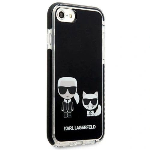 Kup Etui Karl Lagerfeld KLHCI8TPEKCK Apple iPhone SE 2022/SE 2020/8/7 hardcase černý/black Karl&Choupette - KLD880BLK - {ean13} - Sklep Home Screen