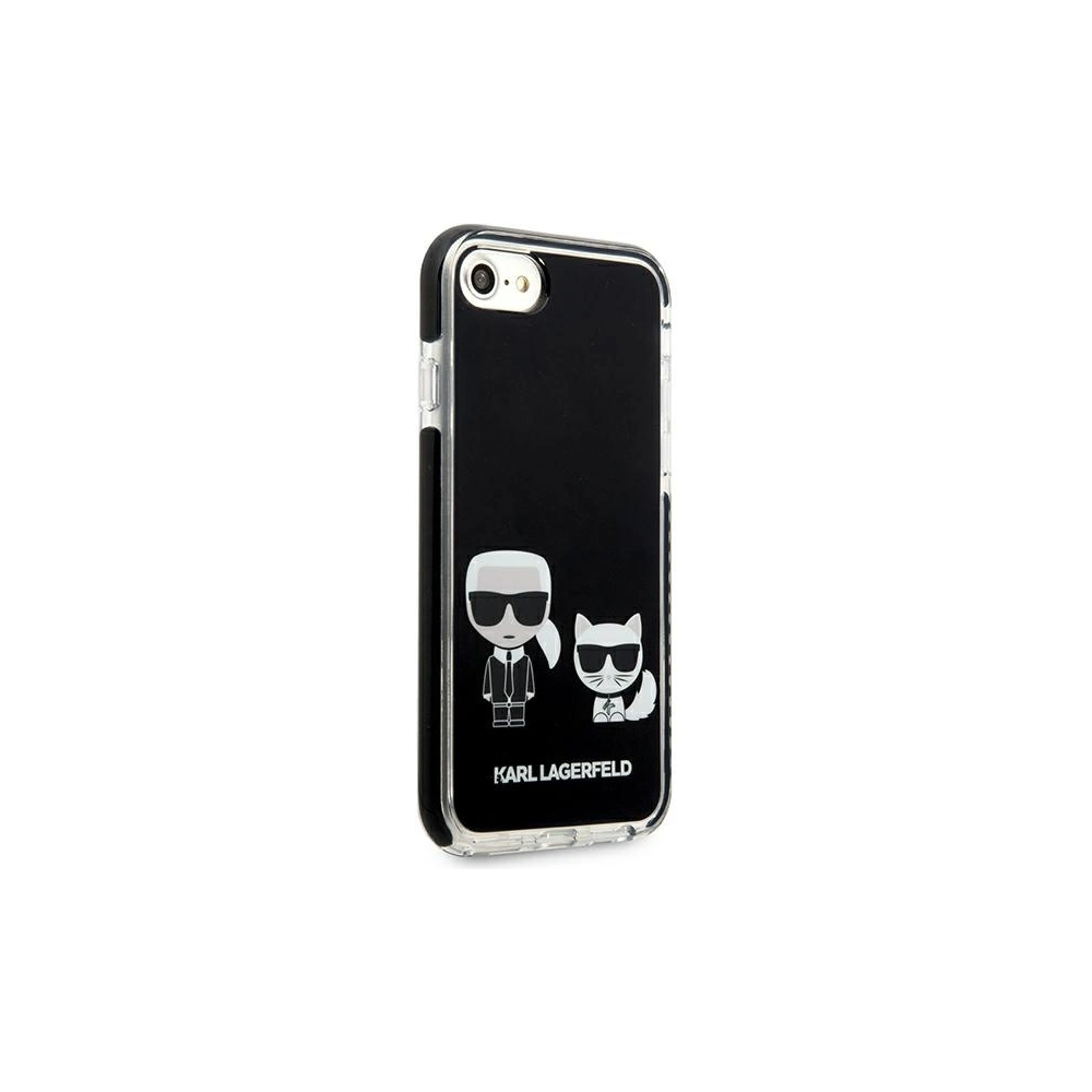 Etui Karl Lagerfeld KLHCI8TPEKCK Apple iPhone SE 2022/SE 2020/8/7 hardcase czarny/black Karl&Choupette