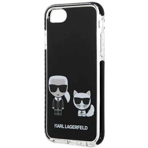 Kup Etui Karl Lagerfeld KLHCI8TPEKCK Apple iPhone SE 2022/SE 2020/8/7 hardcase černý/black Karl&Choupette - KLD880BLK - {ean13} - Sklep Home Screen