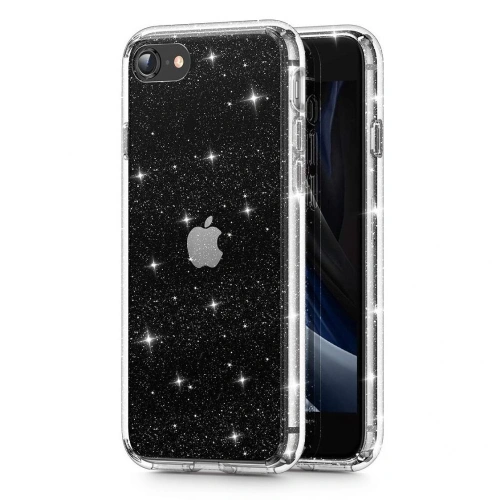 Kup Case Tech-Protect Glitter Apple iPhone SE 2022/SE 2020/8/7 Clear - THP899CL - {ean13} - Sklep Home Screen