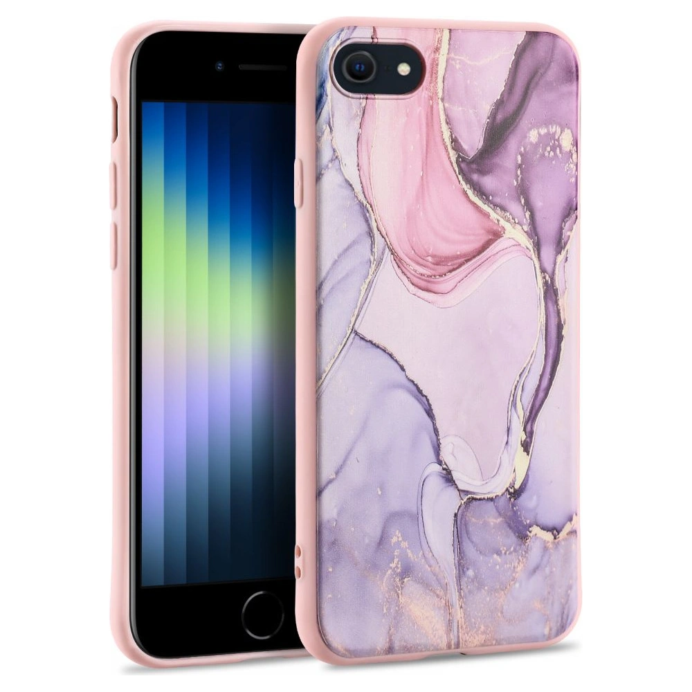 Etui Tech-Protect Marble 2 Apple iPhone SE 2022/SE 2020/8/7 Colorful