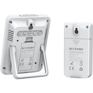 Kup Stacja pogody Blitzwolf BW-TM01 bezprzewodowa (biała) - BLZ457WHT - {ean13} - Sklep Home Screen