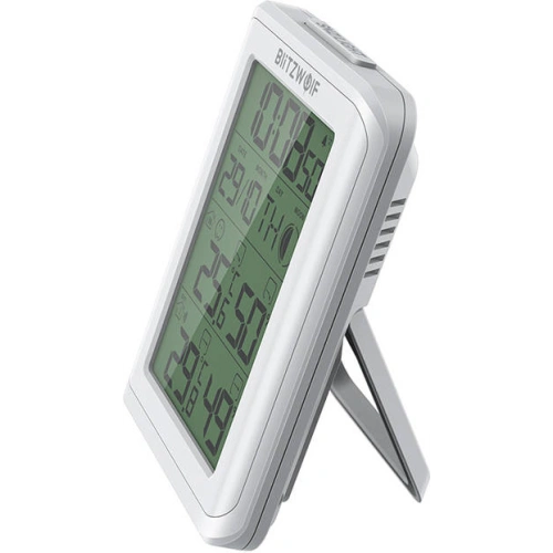 Buy Blitzwolf BW-TM01 Wireless Weather Station (white) - BLZ457WHT - {ean13} - Home Screen Store Europe