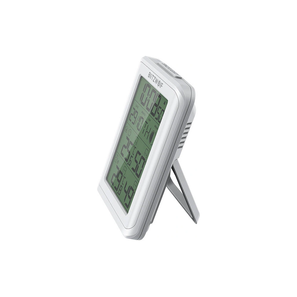 Stacja pogody Blitzwolf BW-TM01 bezprzewodowa (biała)
