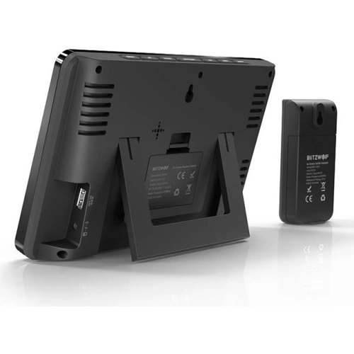Kup Blitzwolf BW-WS04 Wi-Fi időjárás állomás (fekete) - BLZ464BLK - {ean13} - Sklep Home Screen