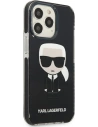 Kup Etui Karl Lagerfeld KLHCP13LTPEIKK Apple iPhone 13 Pro hardcase černý/black Iconik Karl - KLD881BLK - {ean13} - Sklep Home Screen