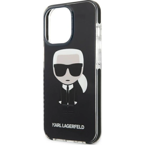 Kup Etui Karl Lagerfeld KLHCP13LTPEIKK Apple iPhone 13 Pro hardcase černý/black Iconik Karl - KLD881BLK - {ean13} - Sklep Home Screen