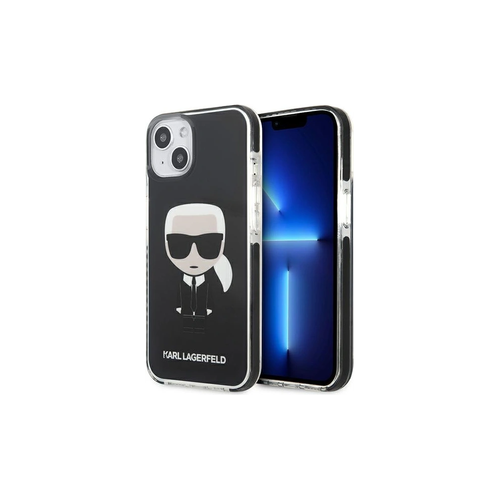 Etui Karl Lagerfeld KLHCP13MTPEIKK Apple iPhone 13 hardcase czarny/black Iconik Karl