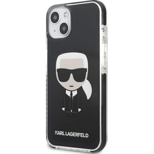 Kup Etui Karl Lagerfeld KLHCP13MTPEIKK Apple iPhone 13 hardcase negru/black Iconik Karl - KLD882BLK - {ean13} - Sklep Home Screen