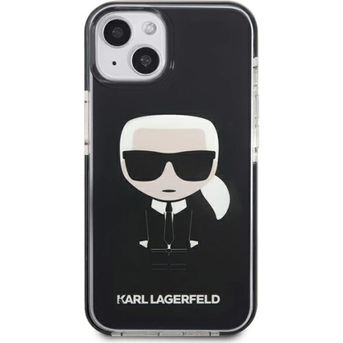 Kup Etui Karl Lagerfeld KLHCP13MTPEIKK Apple iPhone 13 hardcase negru/black Iconik Karl - KLD882BLK - {ean13} - Sklep Home Screen