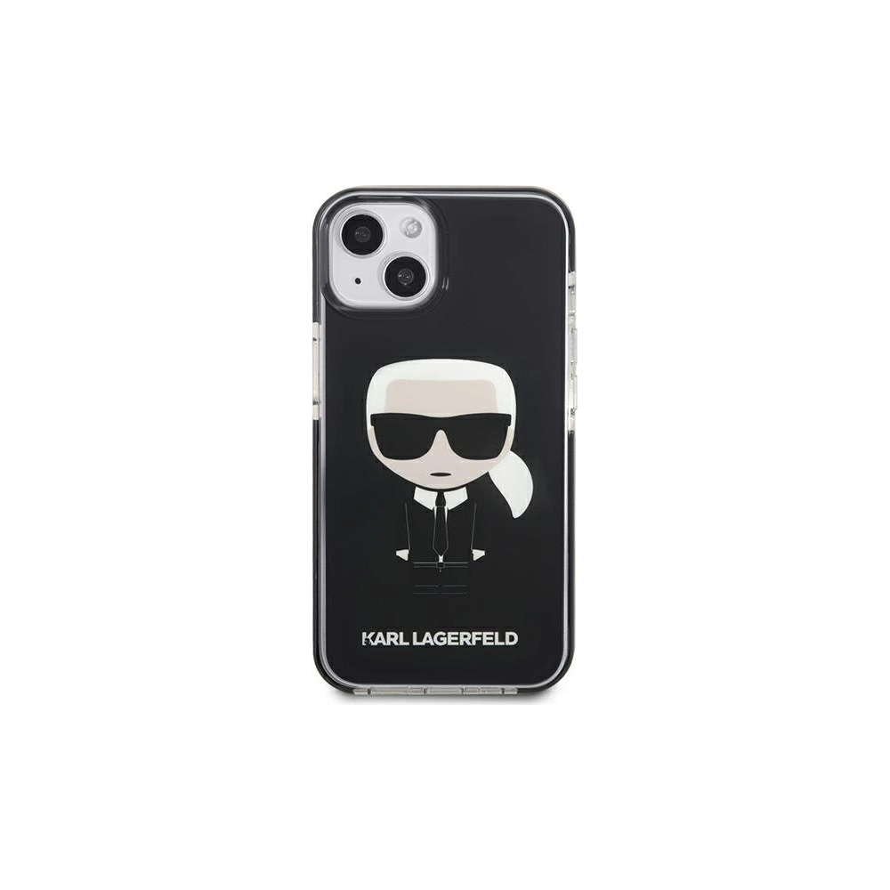 Etui Karl Lagerfeld KLHCP13MTPEIKK Apple iPhone 13 hardcase czarny/black Iconik Karl