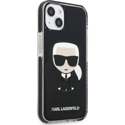 Kup Etui Karl Lagerfeld KLHCP13MTPEIKK Apple iPhone 13 hardcase černý/black Iconik Karl - KLD882BLK - {ean13} - Sklep Home Screen
