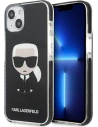 Etui Karl Lagerfeld KLHCP13STPEIKK Apple iPhone 13 mini hardcase negru/black Iconik Karl