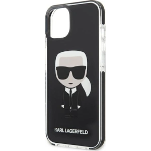 Kup Etui Karl Lagerfeld KLHCP13STPEIKK Apple iPhone 13 mini hardcase černý/black Iconik Karl - KLD883BLK - {ean13} - Sklep Home Screen