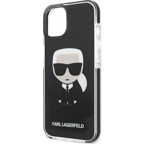 Kup Etui Karl Lagerfeld KLHCP13STPEIKK Apple iPhone 13 mini hardcase černý/black Iconik Karl - KLD883BLK - {ean13} - Sklep Home Screen