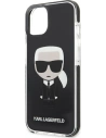 Kup Etui Karl Lagerfeld KLHCP13STPEIKK Apple iPhone 13 mini hardcase negru/black Iconik Karl - KLD883BLK - {ean13} - Sklep Home Screen