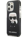 Kup Etui Karl Lagerfeld KLHCP13XTPEIKK Apple iPhone 13 Pro Max hardcase czarny/black Iconik Karl - KLD884BLK - {ean13} - Sklep Home Screen