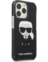 Kup Etui Karl Lagerfeld KLHCP13XTPEIKK Apple iPhone 13 Pro Max hardcase czarny/black Iconik Karl - KLD884BLK - {ean13} - Sklep Home Screen