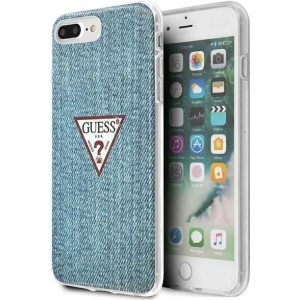 Etui Guess GUHCI8LPCUJULLB Apple iPhone 8/7 Plus modré/light blue hardcase Jeans Collection