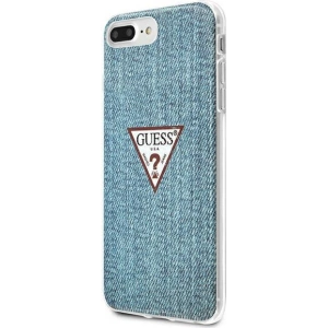 Kup Etui Guess GUHCI8LPCUJULLB Apple iPhone 8/7 Plus niebieski/light blue hardcase Jeans Collection - GUE1653BLU - {ean13} - Sklep Home Screen