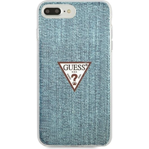 Kup Etui Guess GUHCI8LPCUJULLB Apple iPhone 8/7 Plus modré/light blue hardcase Jeans Collection - GUE1653BLU - {ean13} - Sklep Home Screen