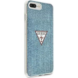 Etui Guess GUHCI8LPCUJULLB Apple iPhone 8/7 Plus modré/light blue hardcase Jeans Collection