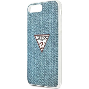 Kup Etui Guess GUHCI8LPCUJULLB Apple iPhone 8/7 Plus niebieski/light blue hardcase Jeans Collection - GUE1653BLU - {ean13} - Sklep Home Screen