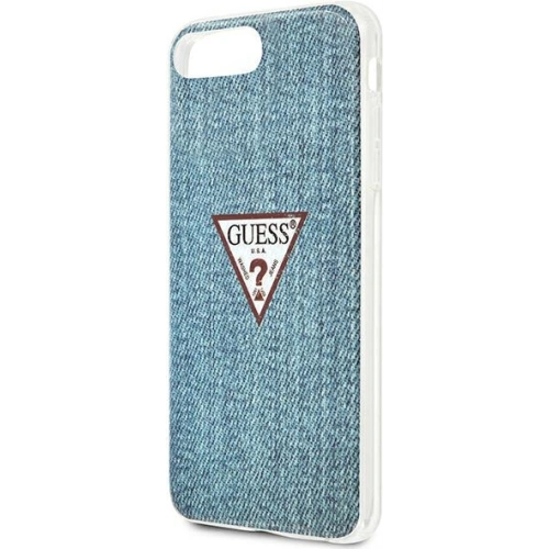 Kup Etui Guess GUHCI8LPCUJULLB Apple iPhone 8/7 Plus modré/light blue hardcase Jeans Collection - GUE1653BLU - {ean13} - Sklep Home Screen