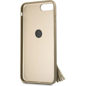 Kup Etui Guess GUHCI8LRSSABE Apple iPhone 8/7 Plus beige/beżowy hard case Saffiano with ring stand - GUE1654BEI - {ean13} - Sklep Home Screen