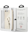 Kup Etui Guess GUHCI8LRSSABE Apple iPhone 8/7 Plus beige/beżowy hard case Saffiano with ring stand - GUE1654BEI - {ean13} - Sklep Home Screen