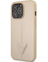 Kup Etui Guess GUHCP13LPSATLE Apple iPhone 13 Pro bej hardcase Saffiano Triangle Logo - GUE1655BEI - {ean13} - Sklep Home Screen
