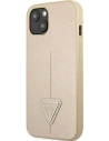 Kup Etui Guess GUHCP13MPSATLE Apple iPhone 13 bej hardcase Saffiano Triangle Logo - GUE1657BEI - {ean13} - Sklep Home Screen
