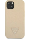 Kup Etui Guess GUHCP13MPSATLE Apple iPhone 13 bej hardcase Saffiano Triangle Logo - GUE1657BEI - {ean13} - Sklep Home Screen