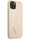 Kup Etui Guess GUHCP13MPSATLE Apple iPhone 13 bej hardcase Saffiano Triangle Logo - GUE1657BEI - {ean13} - Sklep Home Screen