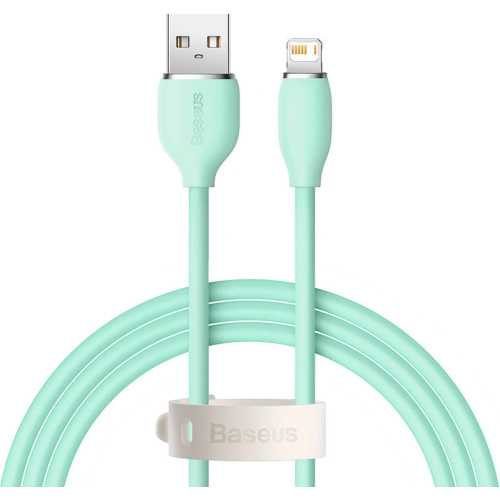 Kup USB-Kabel zu Lightning Baseus Jelly, 2.4A, 1,2m (grün) - BSU3123GRN - {ean13} - Sklep Home Screen