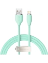 USB-Kabel zu Lightning Baseus Jelly, 2.4A, 1,2m (grün)