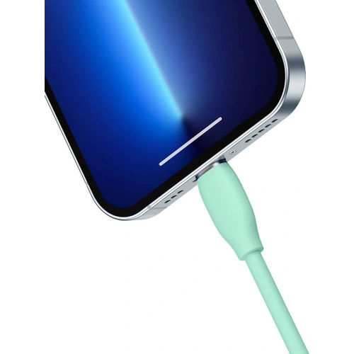Kup USB-Kabel zu Lightning Baseus Jelly, 2.4A, 1,2m (grün) - BSU3123GRN - {ean13} - Sklep Home Screen